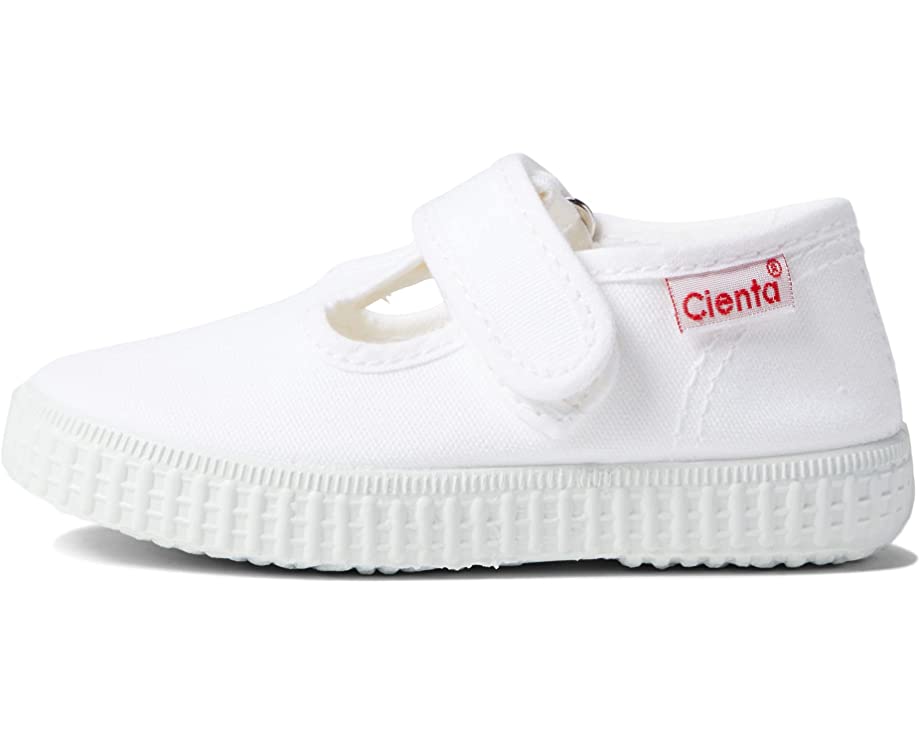 Velcro sporty shoe white - Girls' shoes - toddler shoes - Made in Spain -  Cienta Shoes Australia