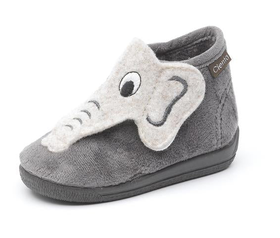 Cienta 132045.23 Grey Elephant Slipper