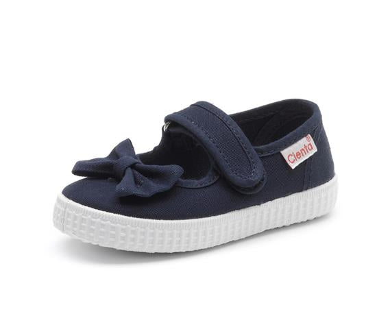 Cienta 56060.77 Navy Mary Jane With Bow