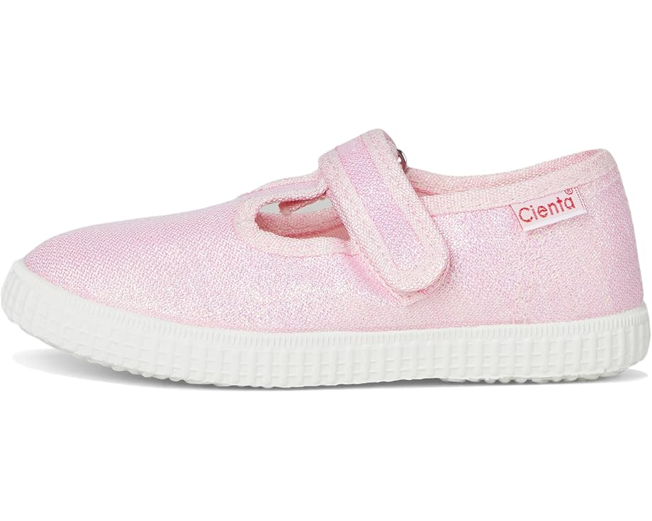 Cienta 50083.03 Bubblegum Sparkle (Limited Edition) Velcro T- Strap