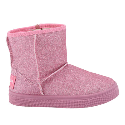 Frost Boot Pink Glitter by Oomphies