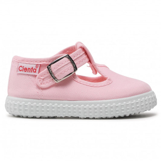 Red Cienta T-Strap
