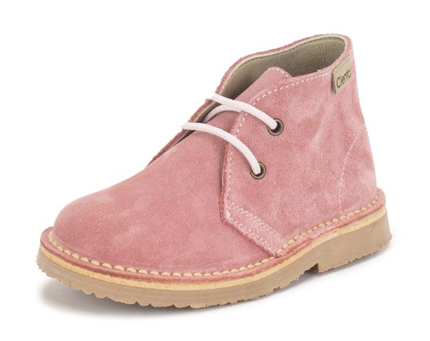 Cienta 1050065.142 Pink Suede Lace Up Boot