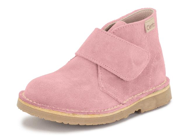 Cienta 1051065.142 Pink Suede Velcro Boot