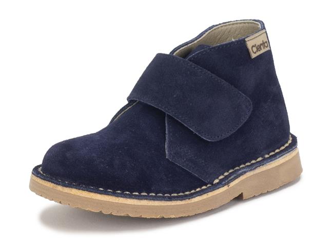 Cienta 1051065.77 Navy Suede Velcro Boot
