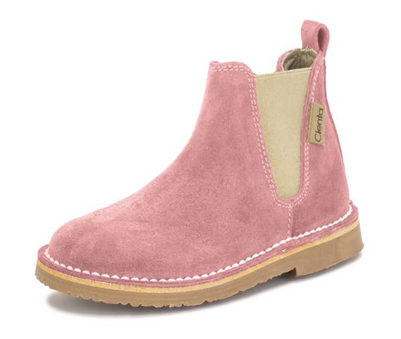 Cienta 1052065.142 Pink Suede Zipper Boot