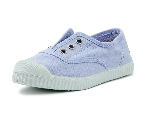 Cienta 70997.13 Lilac Canvas Laceless Sneaker